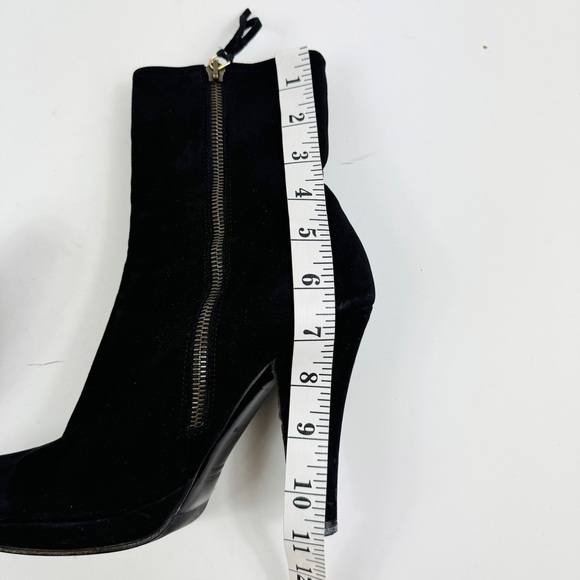 Miu Miu black suede ankle booties - Picture 13 of 13